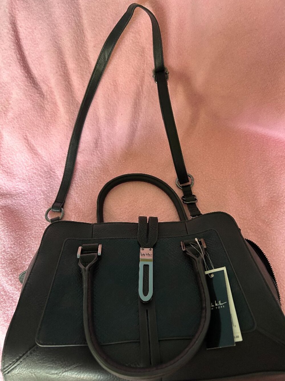 Black Nicole Miller New York Purse